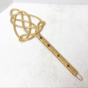 Antique Rattan Rug Beater